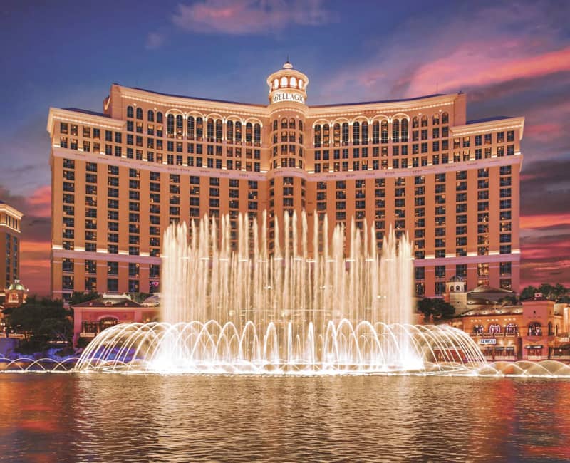 The Bellagio Fountains Las Vegas